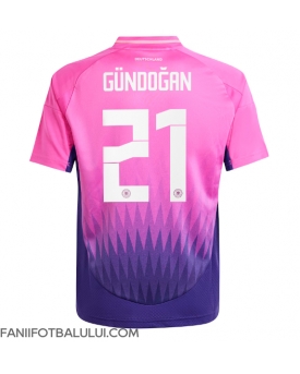Germania Ilkay Gundogan #21 Tricou Fotbal Replică European 2024 Barbati Deplasare